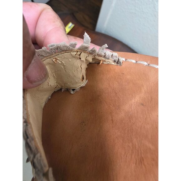 Schutz Women's Boho Gladiator Sandals With Woven Strap & Colorful Tassel Details - Picture 9 of 10